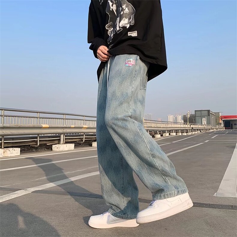 潮流春季牛仔裤男牛仔长裤K02027P36,男装牛仔裤,星座1116-2