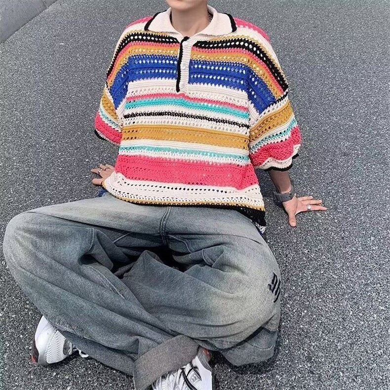 TNT31-P35美式复古衬衫男长袖春秋季新款潮牌格子宽松休闲外套，男装衬衫，星座1503-1