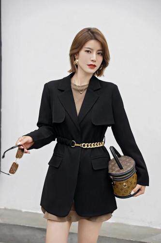【秋季新款】时尚西装链条短款，女装西装，笑思源
