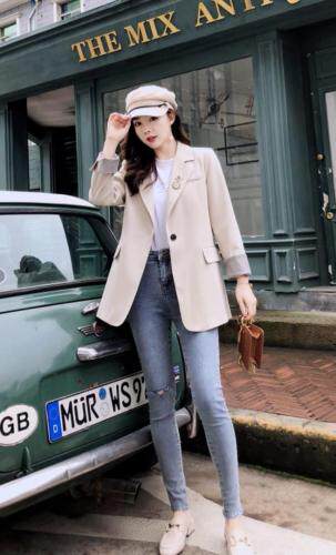 西装外套，女装西装，有声有色