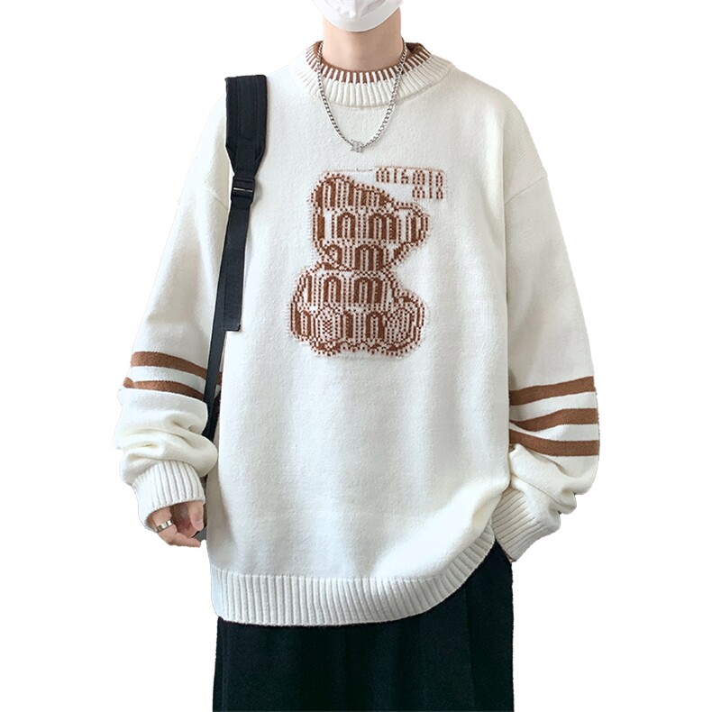 【新品】2025秋冬男士时尚休闲百搭针织连帽毛衣潮流-M289-P50,男装针织衫/毛衣,星座1105-1