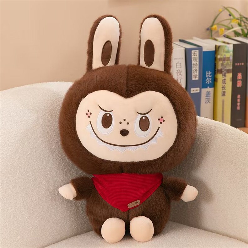 兔毛拉布布，赞乐毛绒玩具