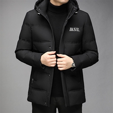 2023新款工装羽绒服男冬季连帽可拆卸休闲保暖外套潮GR69010-P320，男装羽绒服，电商B212（原钱塘6029）