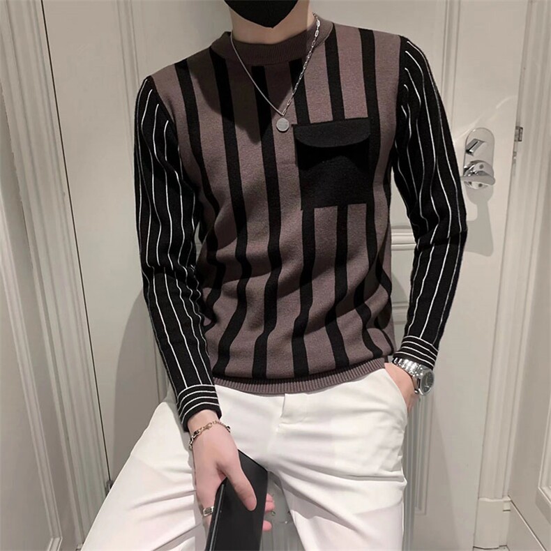 毛衣男韩版潮流口袋毛衣MS203P37,男装针织衫/毛衣,星座1116-2