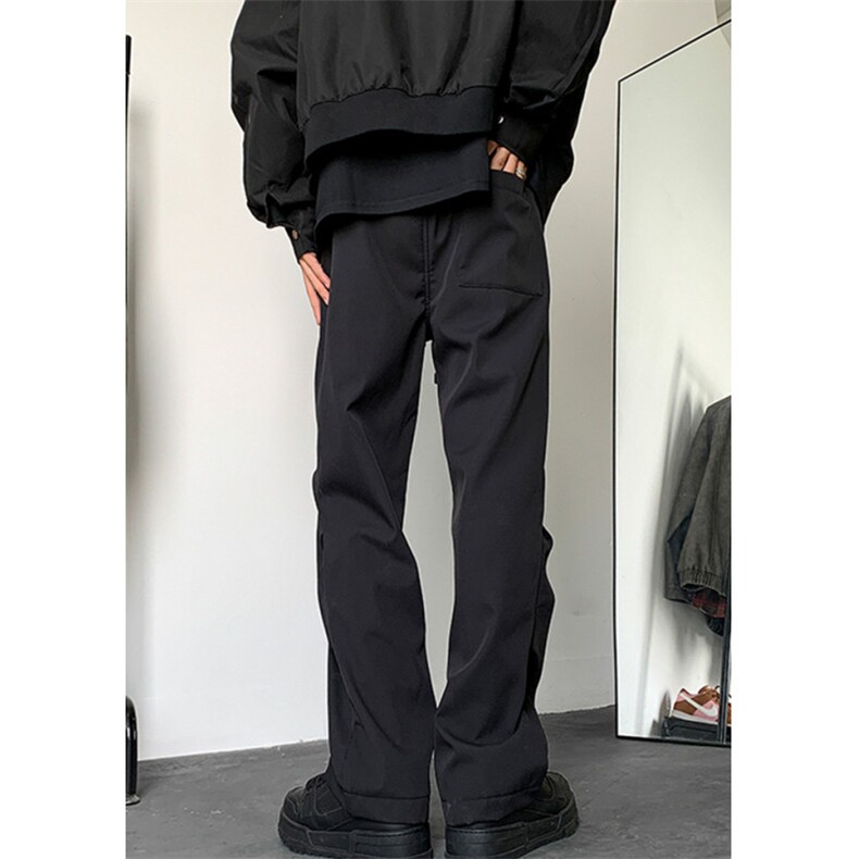 休闲裤男春秋新款宽松机能冲锋裤vibe直筒防风长裤子KA879,男装休闲裤,星座1116A（原606A-3）
