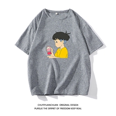 风复古亚麻短袖男棉麻t恤男半袖ZT71200-P35，男装T恤，电商A040A