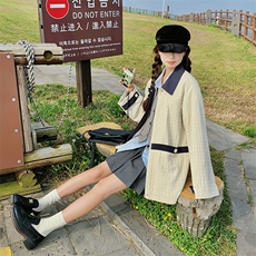 现货【新品】韩版休闲泡泡面料外套816-P155-K208，女装短外套，2C305