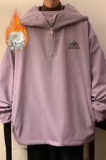 冬款时尚潮防风防水兔耳朵滑雪服男保暖银狐绒设计感外套M38-P125，男装棉衣，电商A001-1