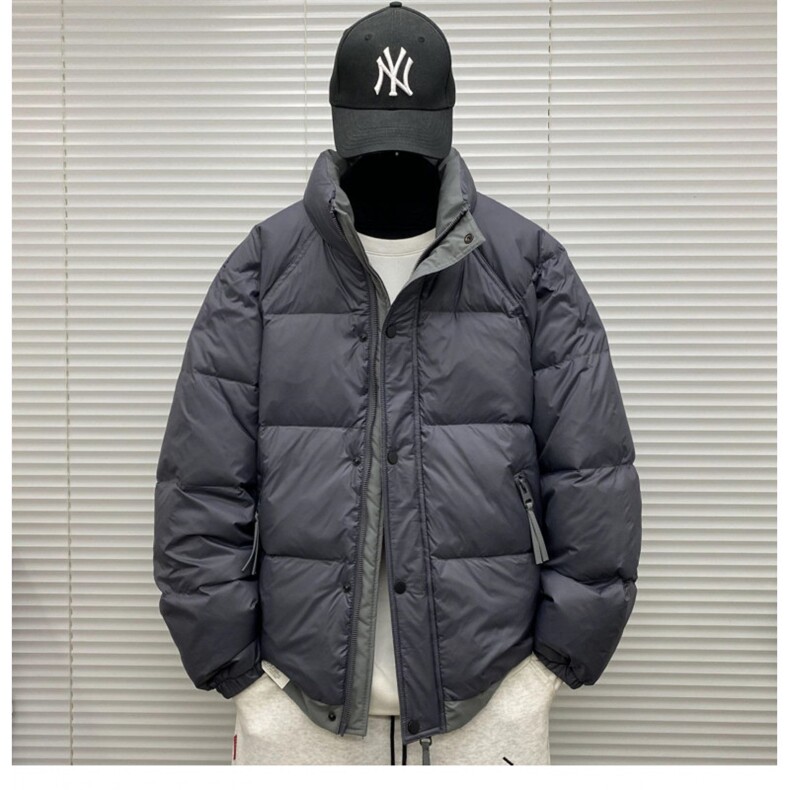 W10721-P105网图现货潮牌工装宽松棉衣冬季新款加厚面包服外套,男装棉衣,星座1608