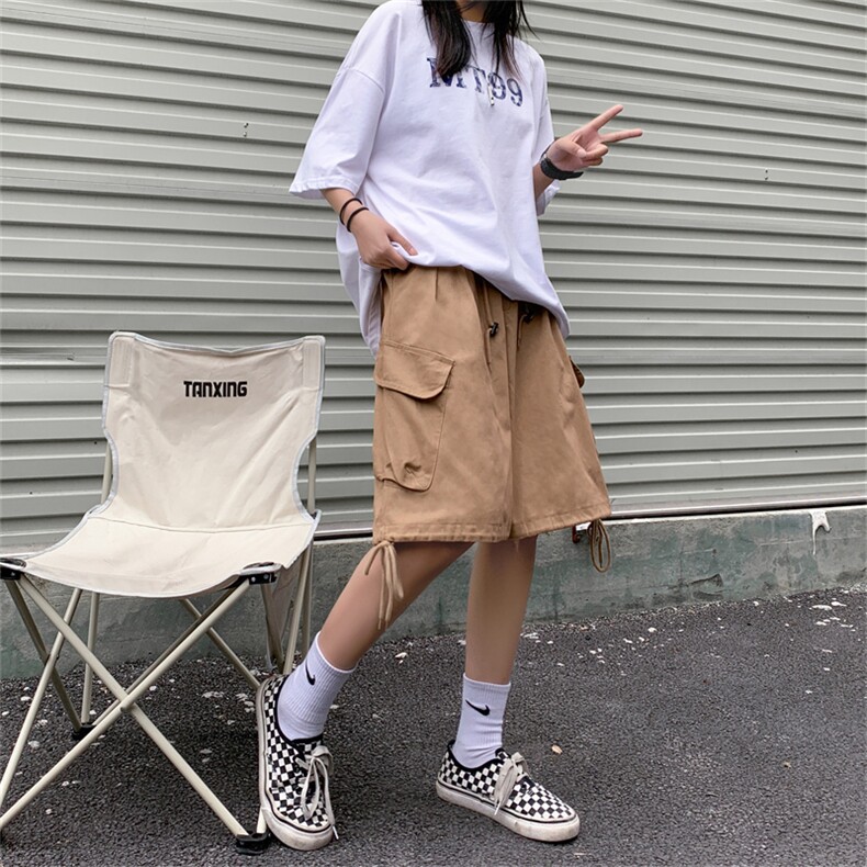 夏季新款时尚潮男百搭工装五分裤，男装休闲裤，四季星座218-1