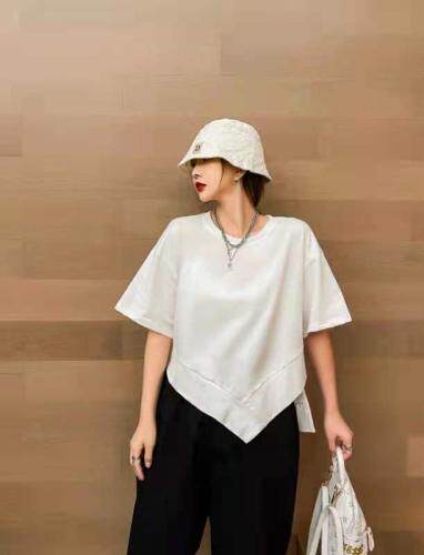 现货夏款不规则T，女装，琼卿格