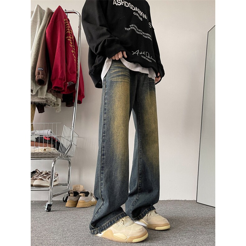 抖音得物品质百搭牛仔裤212-2-DY148-特P60,男装休闲裤,星座808A-1