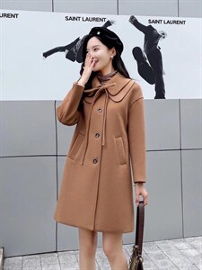 双面呢外套图片