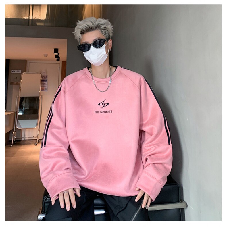 B359-YL0808特P40限价68美式织带重磅男女秋季炸街学生卫衣男,男装卫衣,电商B359