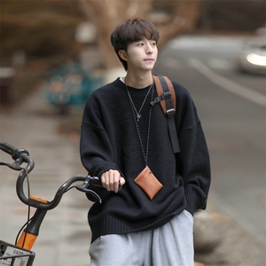 cityboy！秋冬季半高领毛衣男士加绒加厚线衣男针织衫男MY00-P42图片