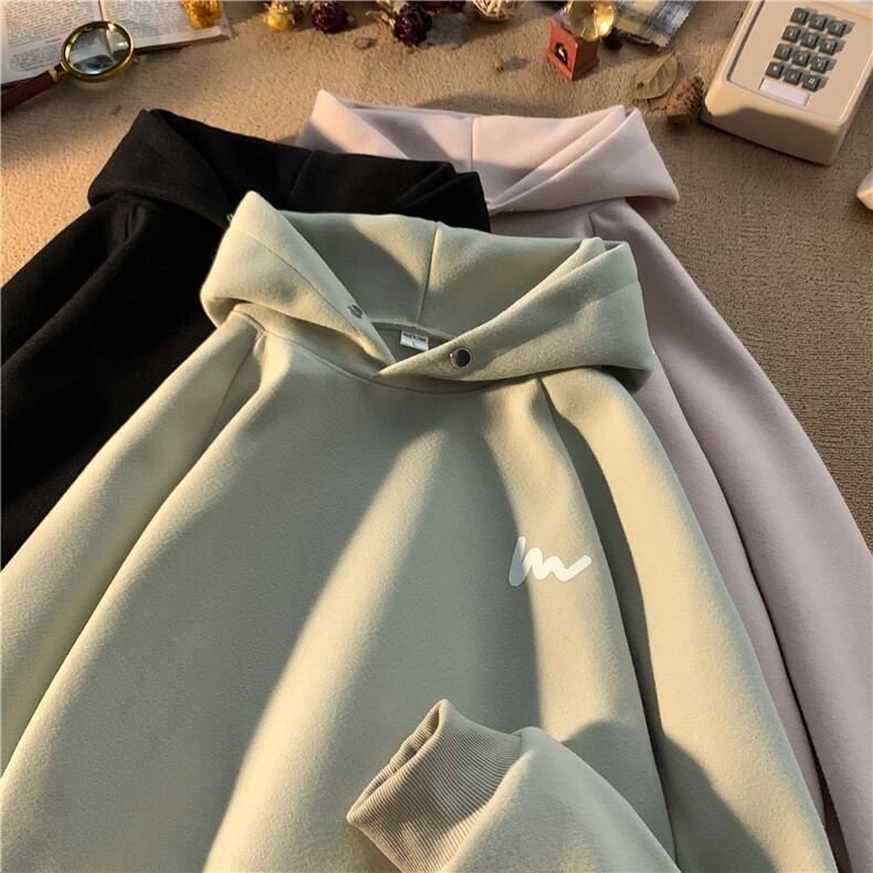 XZ222-1/NWY02/65/控78/加绒P75/控88重磅呢料慵懒连帽卫衣,男装卫衣,星座809A(原222-1)