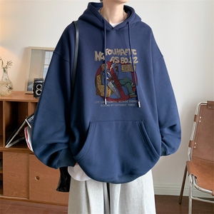 ！连帽圆领卫衣男装港风帽衫男LM154-P35
