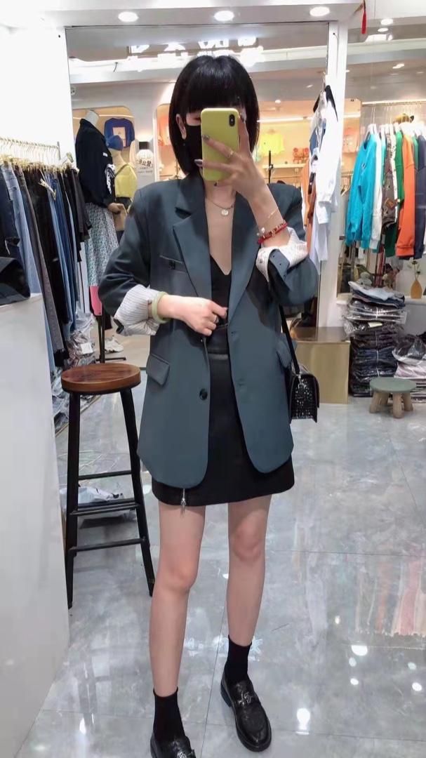 秋冬加厚休闲西装,女装西装,吾衣酷驿站