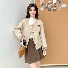 6921数据款大货已出加厚皮毛一体外套P175-K268，女装派克服，2D034