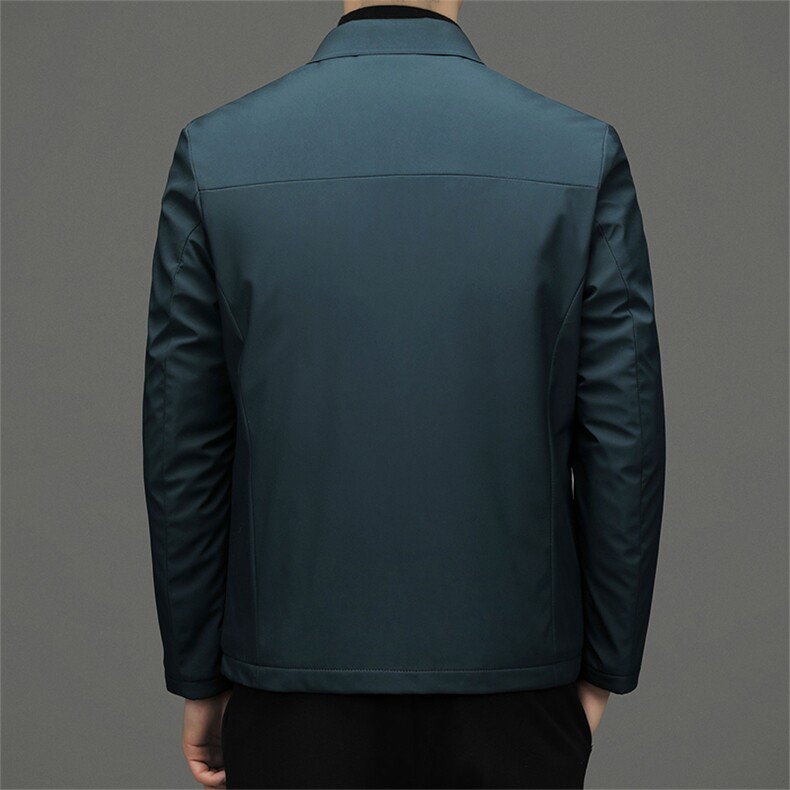 棉衣男秋冬季宽松中年商务休闲爸爸冬装棉服外套上衣2023新款男装,男装棉衣,电商B212（原钱塘6029）