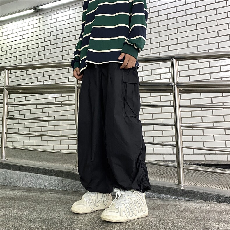工装裤设计感小众oversize街头嘻哈高街潮流潮牌K07137-P45,男装休闲裤,星座308B-1