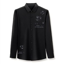 C2235钱塘2020-2竹纤维精品高端男士印花商务男装衬衫p59，男装衬衫，钱塘207-2
