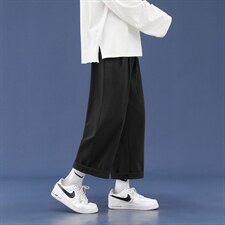 2021运动裤男宽松束脚双穿潮流休闲九分裤K680-特批35，男装休闲裤，星座718-1