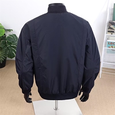 男装2025年新款秋季纯色外套高端品牌休闲立领夹克W6695-P48，男装夹克，星座412-3