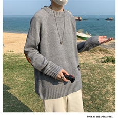 男士毛衣秋冬季宽松新款针织衫外套潮流男装打底衫MY9031P40，男装针织衫/毛衣，星座1013-5