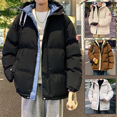 冬季新款棉衣男士加厚大鹅棉袄外套情侣款防寒保暖棉服1102-P60，男装棉衣，星座1403A