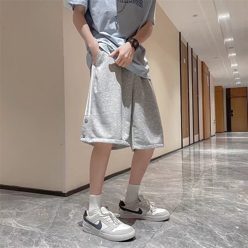 男夏季潮流时尚休闲大码条纹短裤D512P25,男装休闲裤,星座1116-2