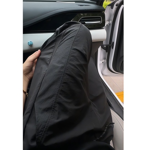 K5050/P35夏季打孔网眼速干裤男凉感冰丝裤休闲裤大码宽松长裤图片