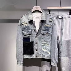 1506-1/JY80731/P45春秋痞帅外套男is高街潮牌港风日系原宿风韩版，女装短外套，星座1506-1