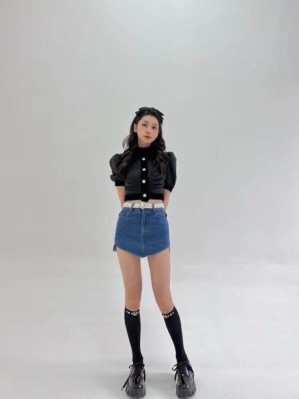 蝴蝶结透视衬衫，女装衬衫，HE