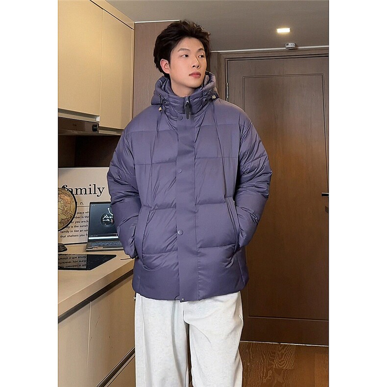 抖音--楠哥私服--云感可叠背包廓形连帽百搭款羽绒服yrf588-TP305,男装羽绒服,电商A089-1