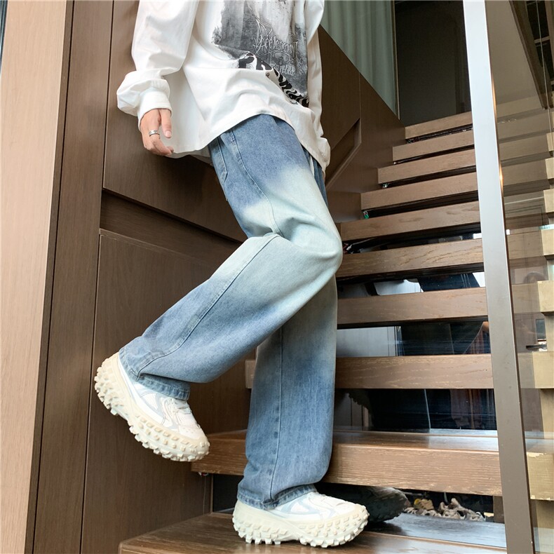 渐变色水洗牛仔裤A158-NZK8301-P35特批,男装牛仔裤,电商A158