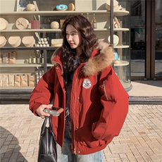 新款（大货已出）90白鸭绒工装派克2B156818P295K458，女装短外套，2B156