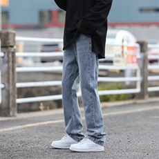春季潮高街直筒vibe休闲裤子美式复古水洗牛仔裤男款K5944-P43，男装牛仔裤，星座512-2