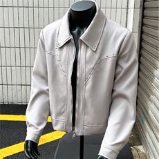 9220-P682025潮牌小众简约伐木工工装夹克，男装夹克，电商B323A