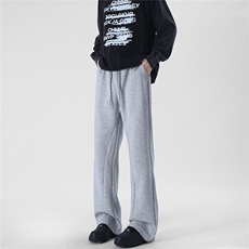A429-YK325-特批40秋冬重磅显瘦美式弯刀休闲百搭宽松卫裤，男装休闲裤，电商A429