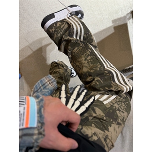 【有货】迷彩工装裤男三条杠裤子美式hiphop阔腿裤BNLL03-P特50图片