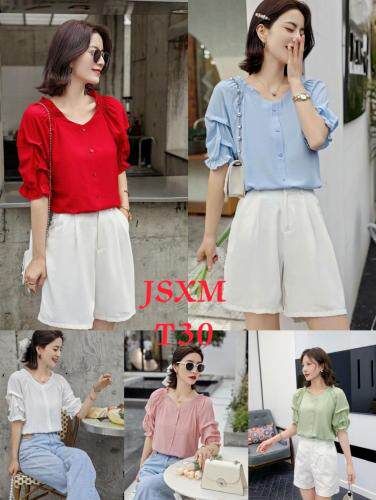 小衫现货4个码，女装，杰莎轩盟