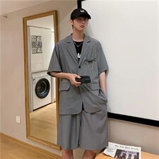 春季男士休闲西装套装Y50P48,男装西服套装,星座1116-2