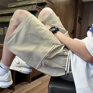 夏季新款美式工装休闲西裤男士潮流宽松运动五分短裤HZ9912特P33图片