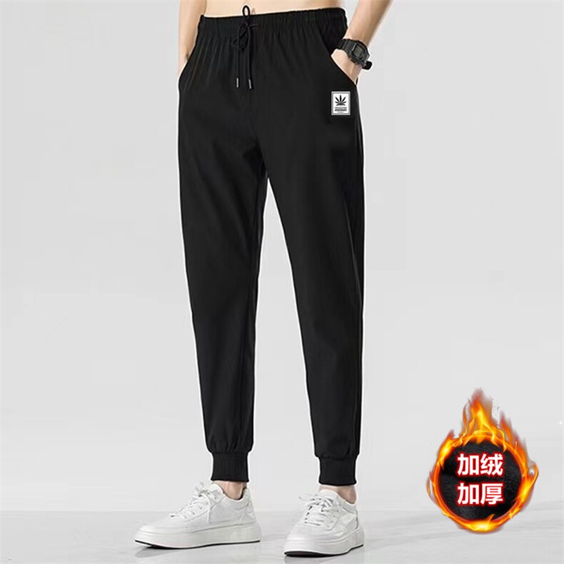 外贸跨境现货秋冬新款男士休闲印花运动长裤青少年大码学生班服潮，女装休闲裤，星座1816-2（原1210–2）