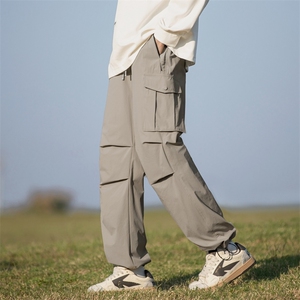 美式机能工装裤男款户外宽松直筒潮流登山冲锋休闲裤 K3502 特P50图片