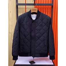(网图)棒球领棉服菱形格薄棉百搭薄款棉衣棉外套313B-JK9858-P110，男装棉衣，星座313B