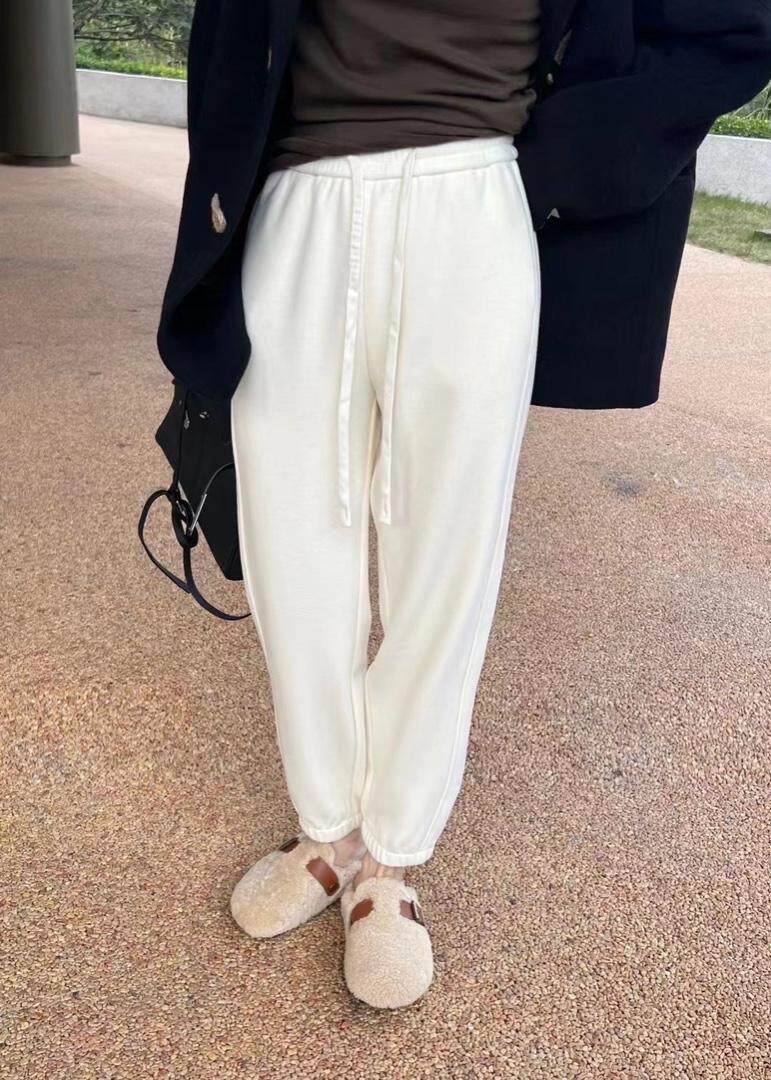 羊绒加厚卫裤，女装休闲裤，nice 奈思