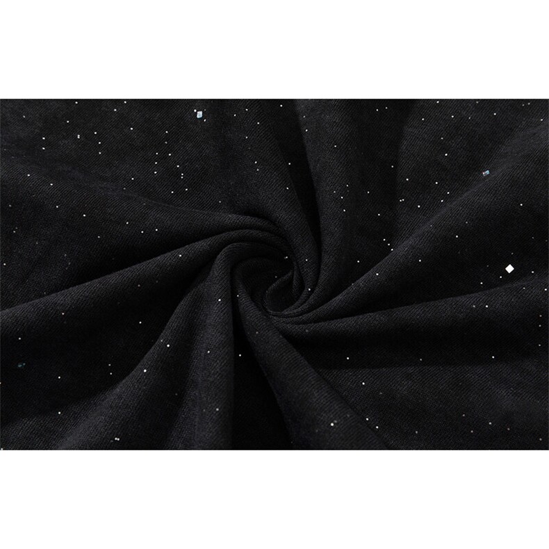 抖音得物超高品质240克美式复古潮牌扎染满天星亮片短袖T恤DT27,男装T恤,电商A486-1