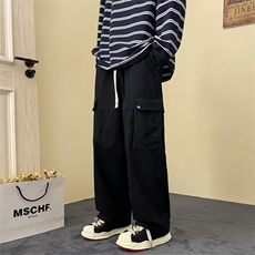 男春季新款港风休闲纯棉工装裤A614P35，男装休闲裤，星座1116-2